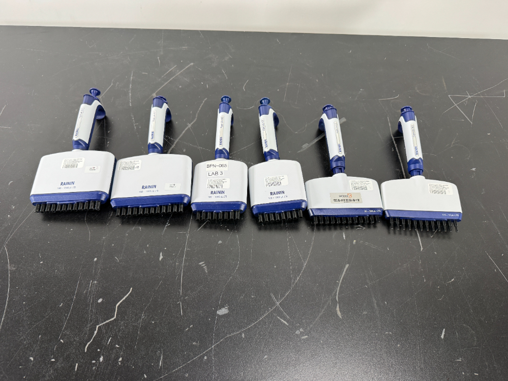Image of Rainin Pipet-Lite XLS Multichannel Pipettes - Quantity 6